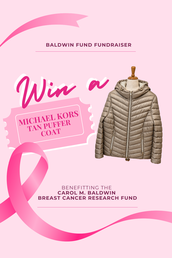 Baldwin Fund Raffle Ticket | Michael Kors Tan Puffer Coat XL