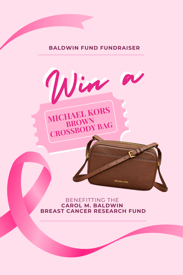 Baldwin Fund Raffle Ticket | Michael Kors Brown Crossbody
