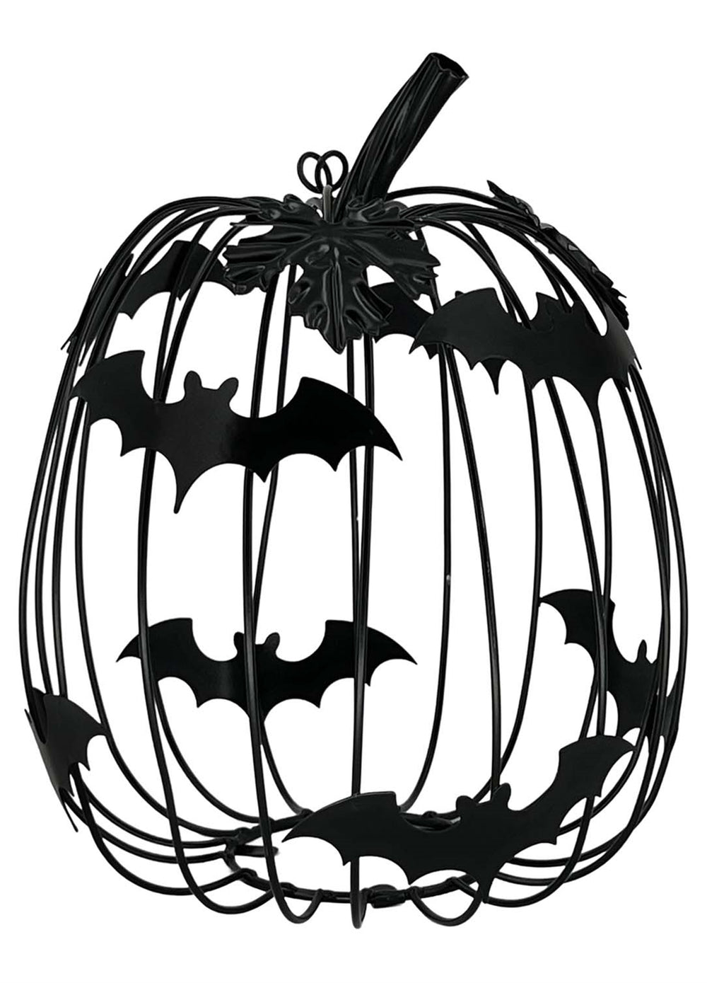 Bat Cage Pumpkin - Black