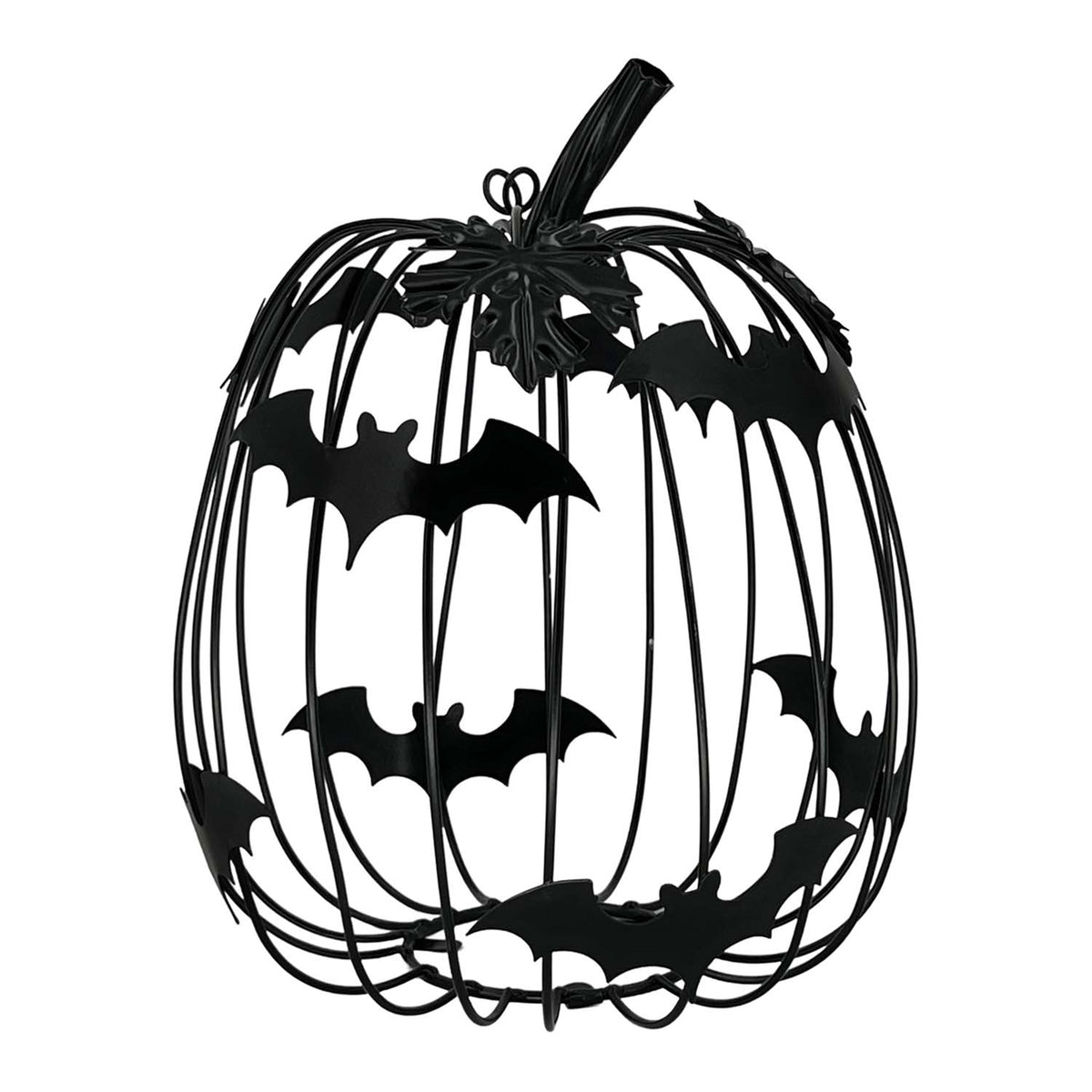 Bat Cage Pumpkin - Black