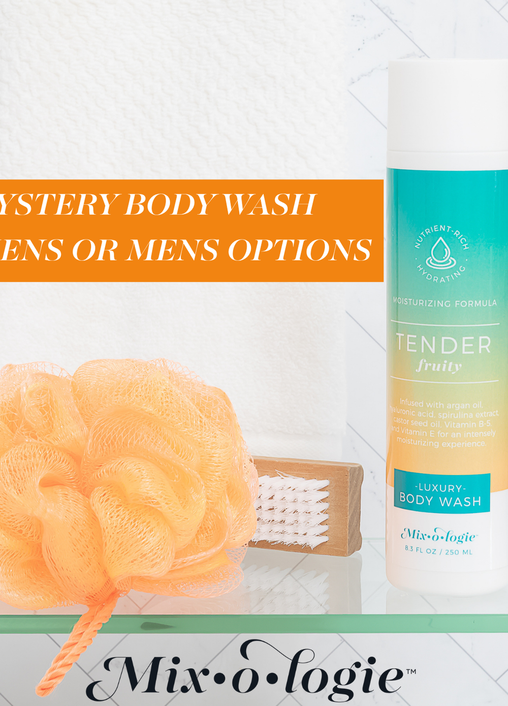 PREORDER- Mystery Scent Luxe Body Wash by Mixologie