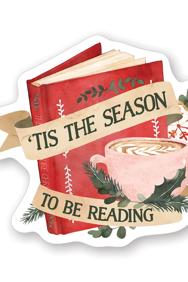 PREORDER- Tis The Season Book Sticker