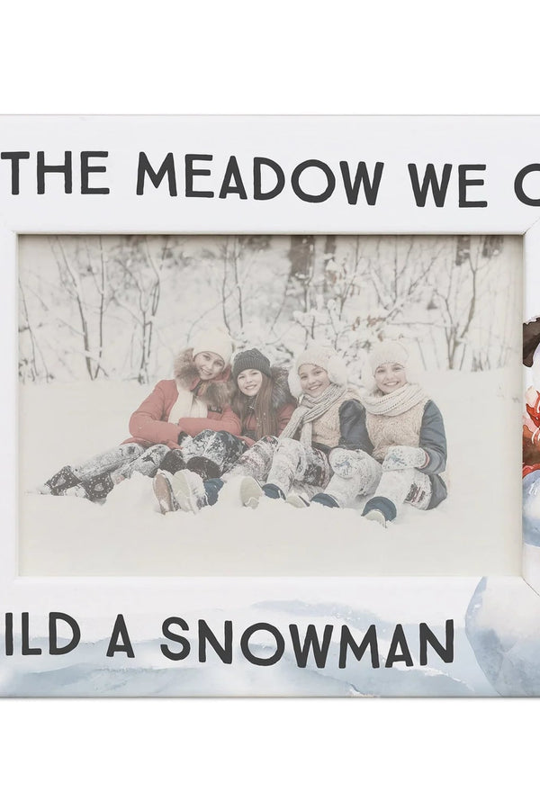 PREORDER- In The Meadow Snowman Christmas Photo Frame