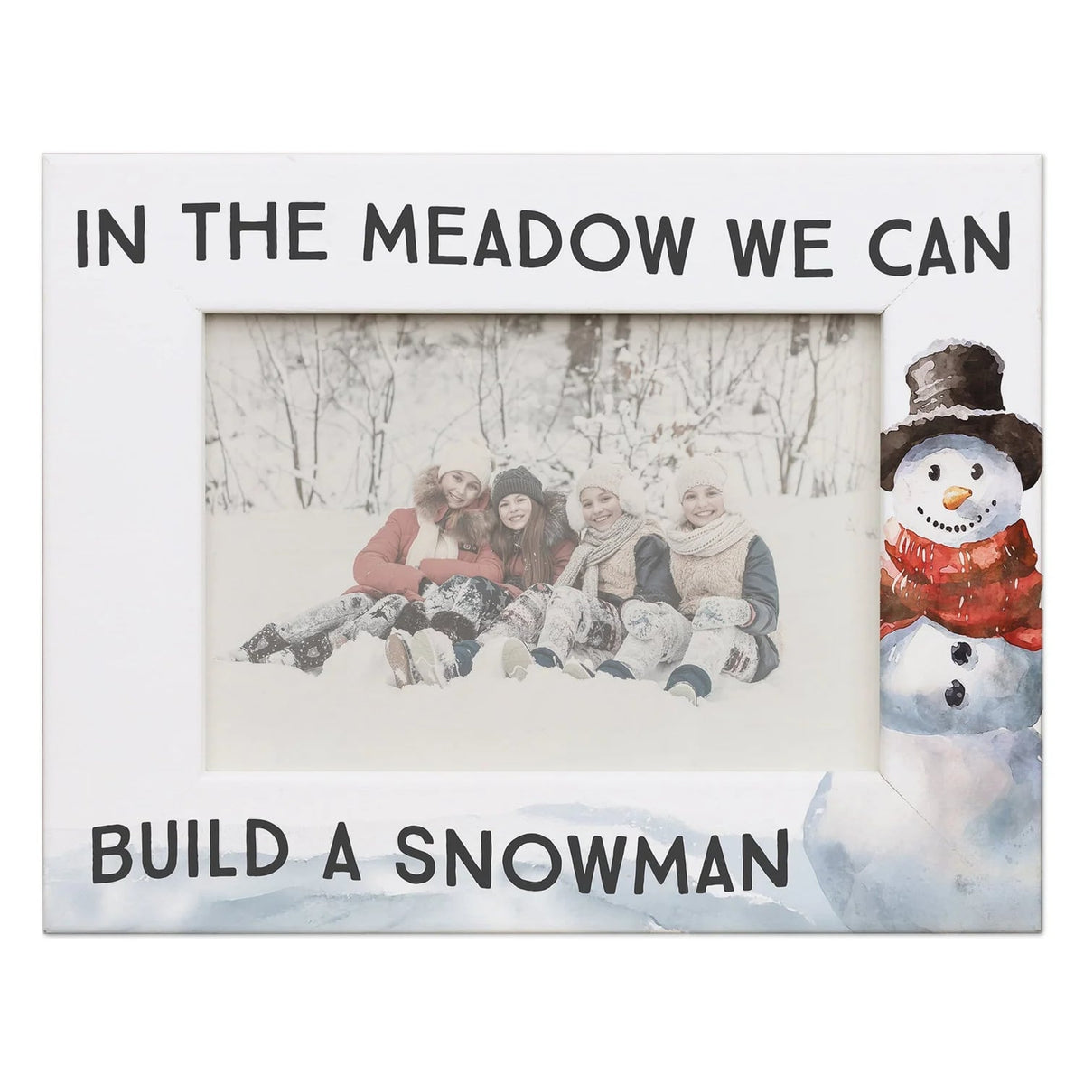 PREORDER- In The Meadow Snowman Christmas Photo Frame