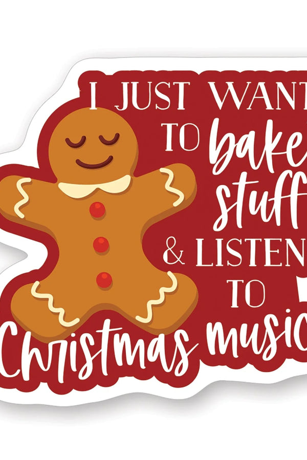 PREORDER- Bake Stuff Christmas-sticker