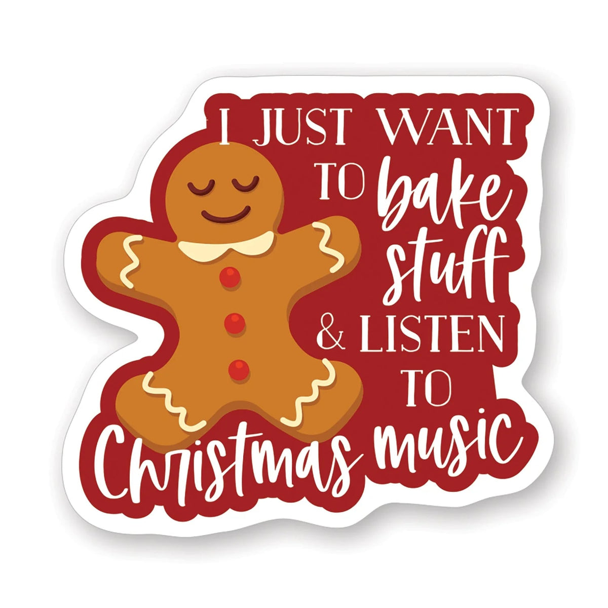 PREORDER- Bake Stuff Christmas-sticker