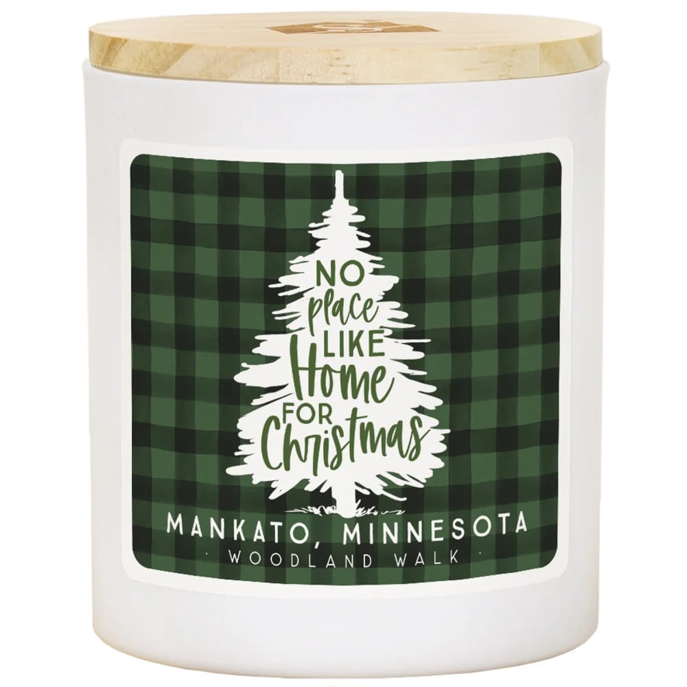 PREORDER- Home Plaid Tree Soy Candle - Woodland Walk