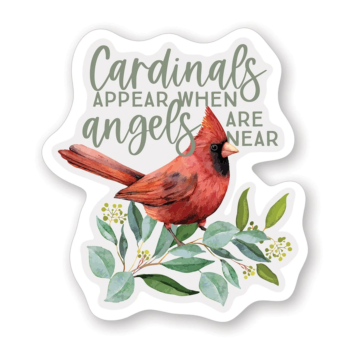PREORDER- Angels Appear Cardinal Sticker