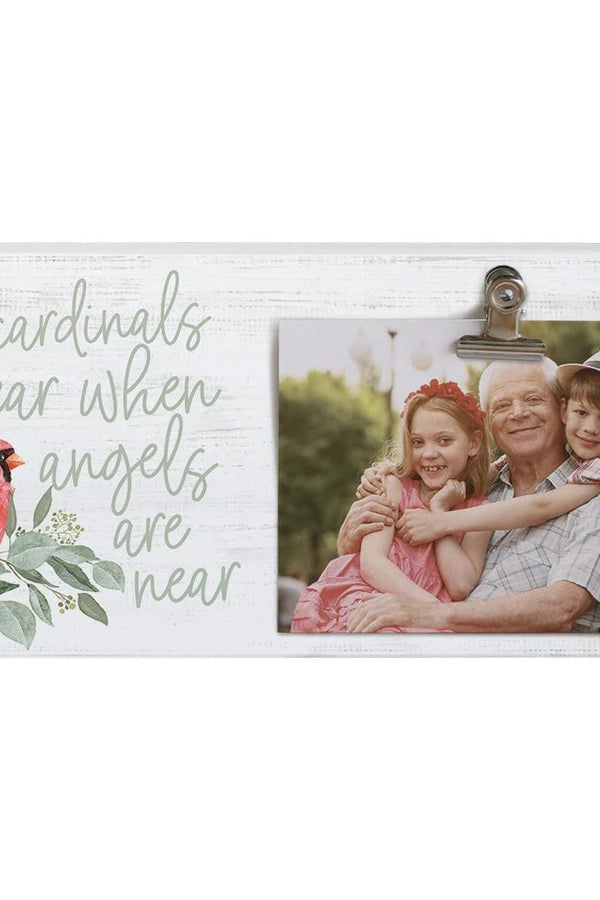 PREORDER- Cardinals Appear Memorial Photo Clip Frame