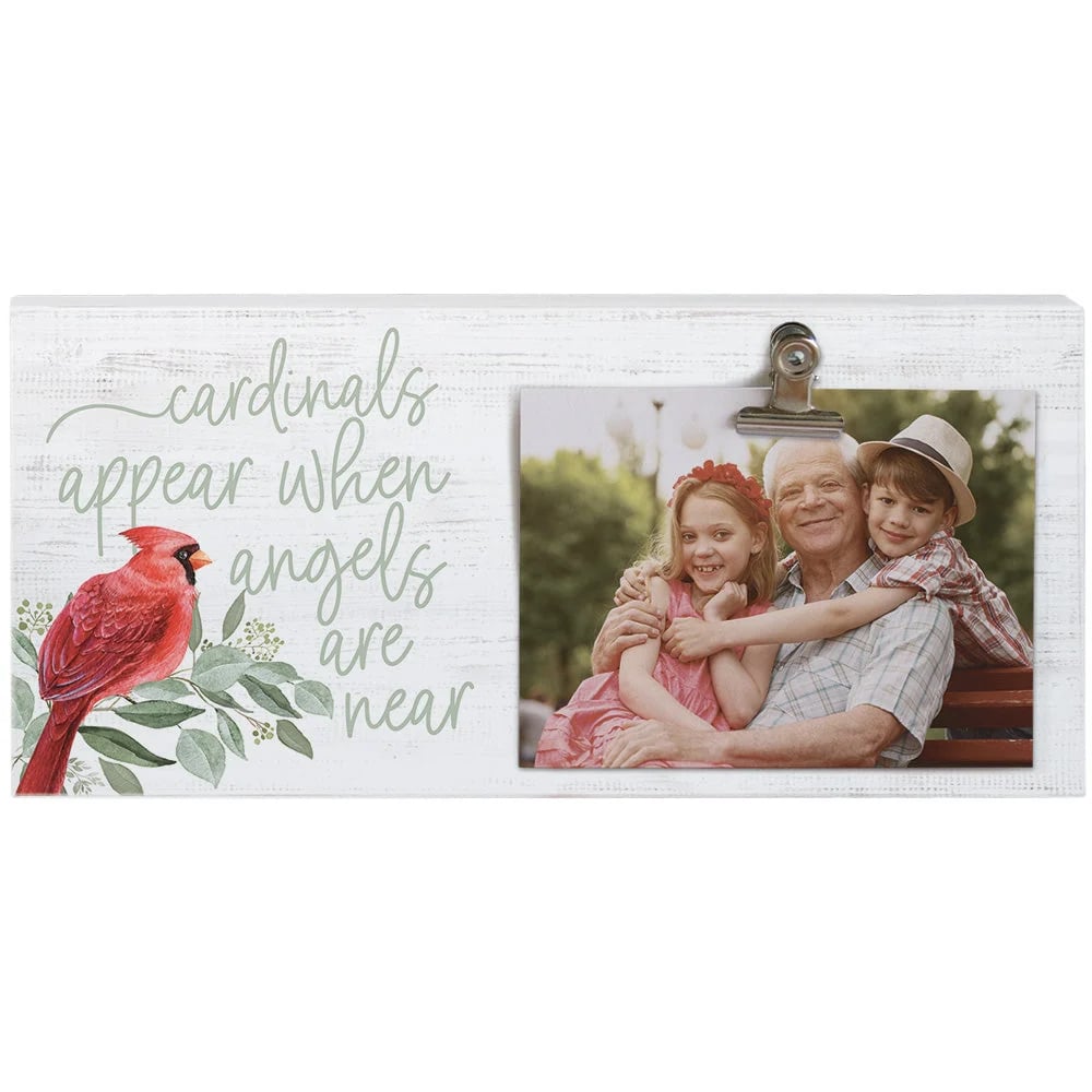 PREORDER- Cardinals Appear Memorial Photo Clip Frame