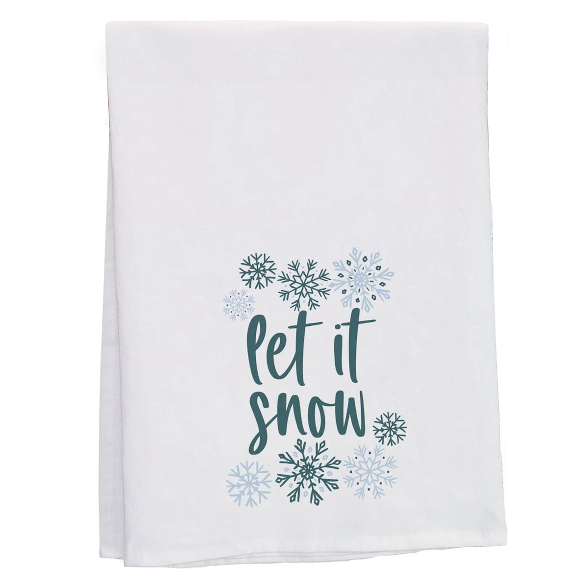 PREORDER- Let It Snow Christmas Kitchen Tea Towel