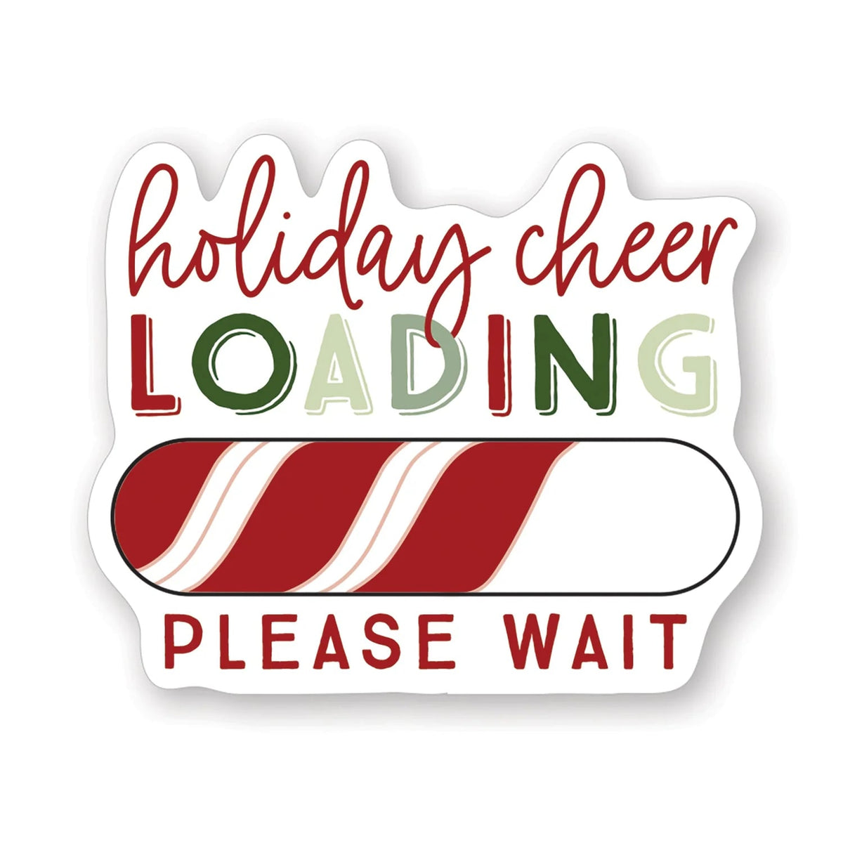 PREORDER- Holiday Cheer Loading Sticker