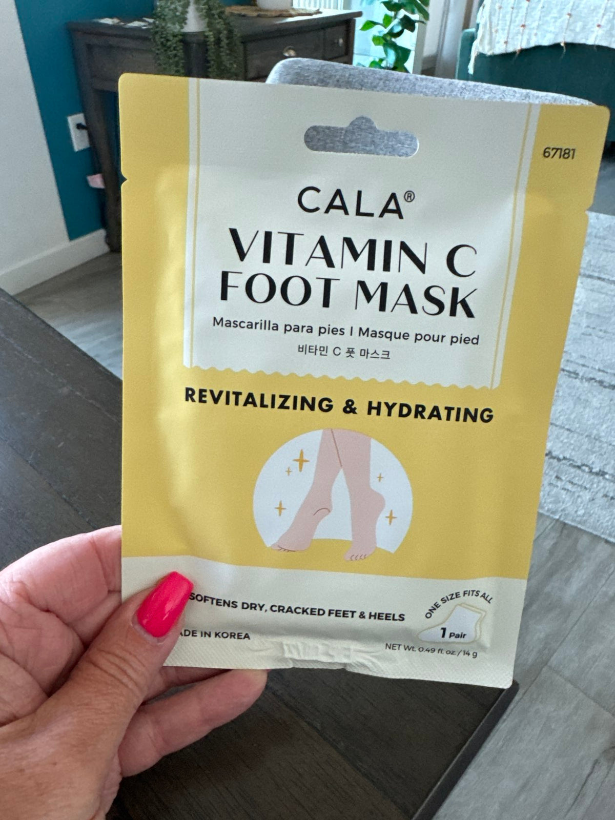 Cala Vitamin C Foot Mask