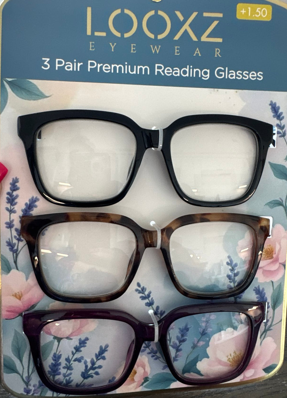 Blue Light Reading Glasses 3-Pack Mix