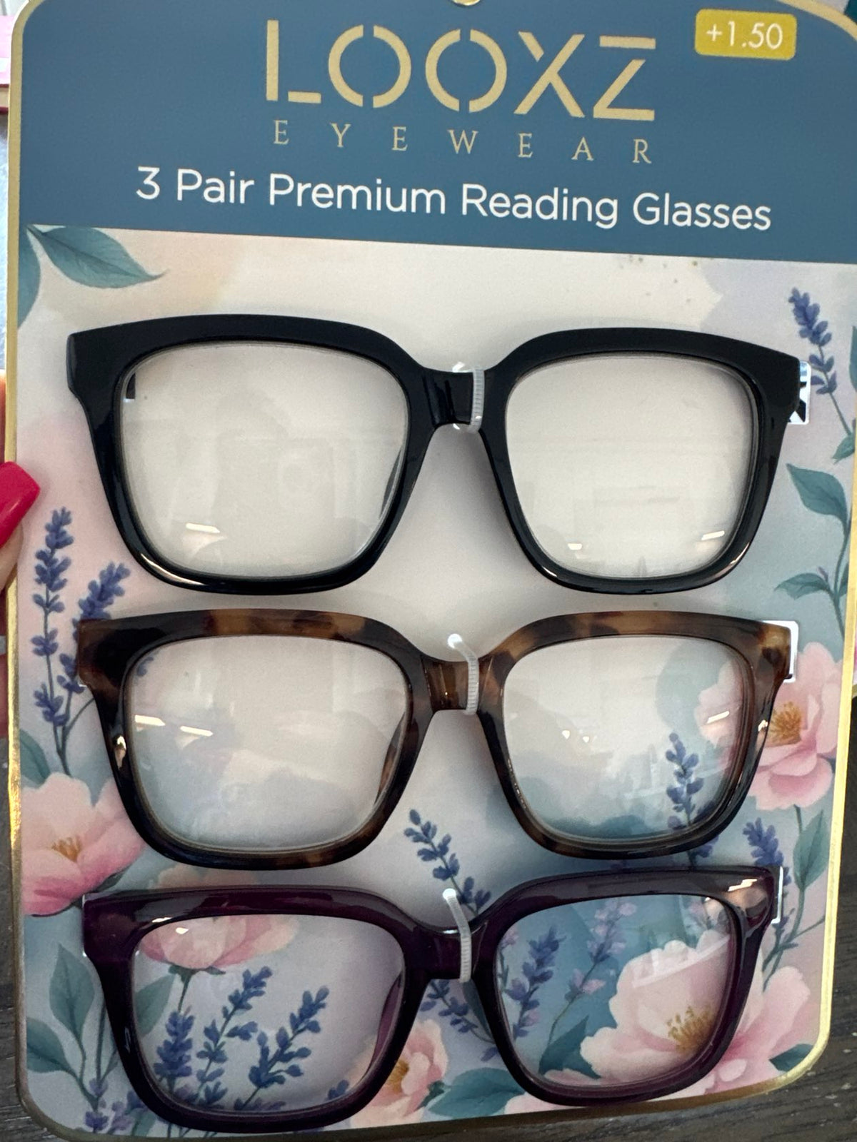 Blue Light Reading Glasses 3-Pack Mix