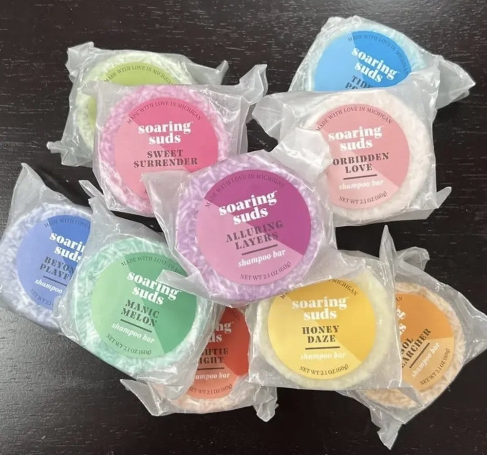 Soaring Suds Shampoo & Conditioner Bar Set