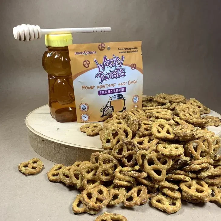 Davis & Davis Wacky Twist Pretzels in Honey Mustard
