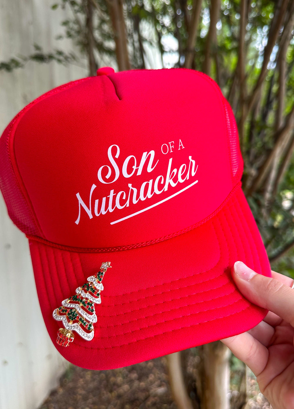 PREORDER- Son Of A Nutcracker Red Trucker