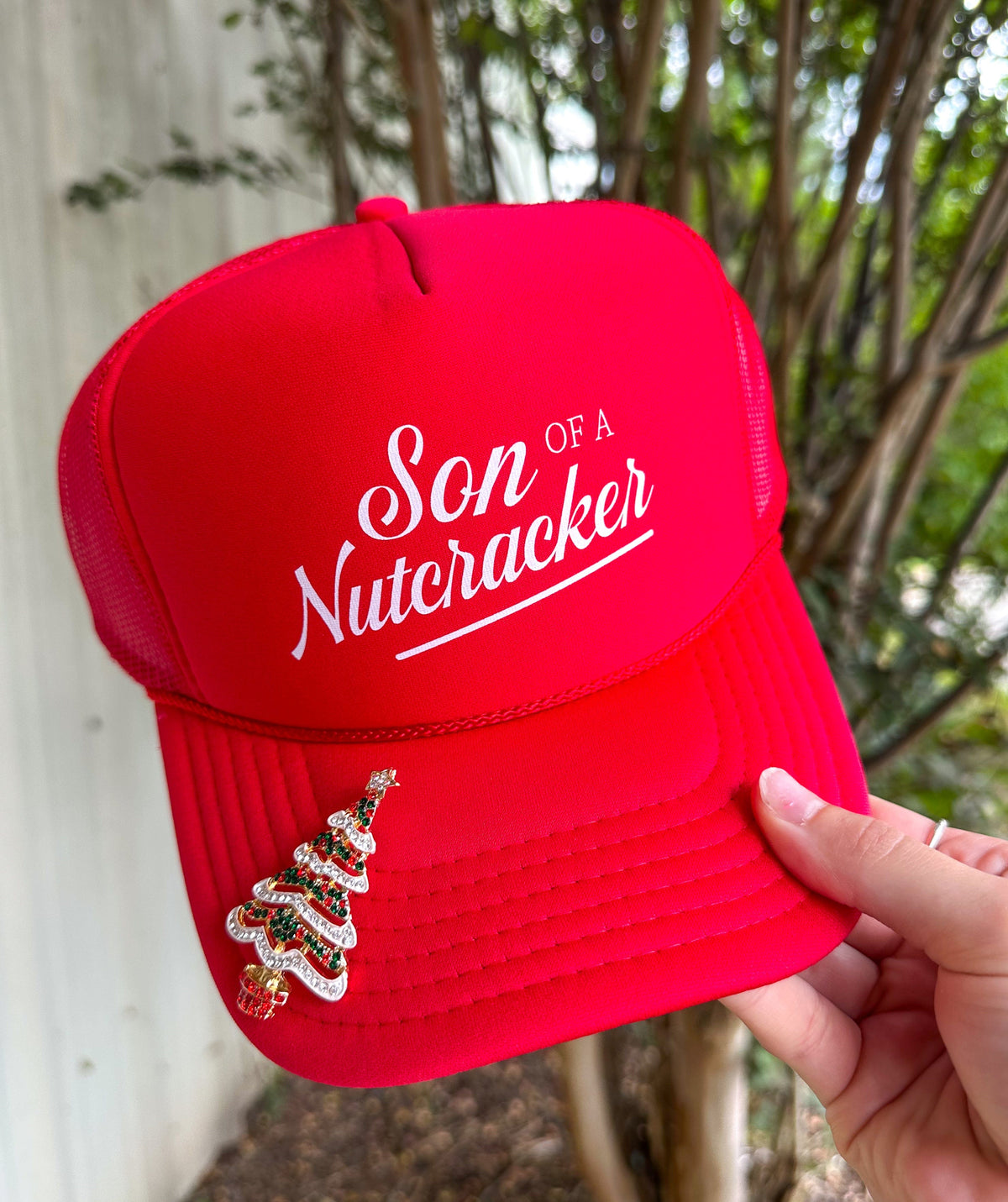 PREORDER- Son Of A Nutcracker Red Trucker