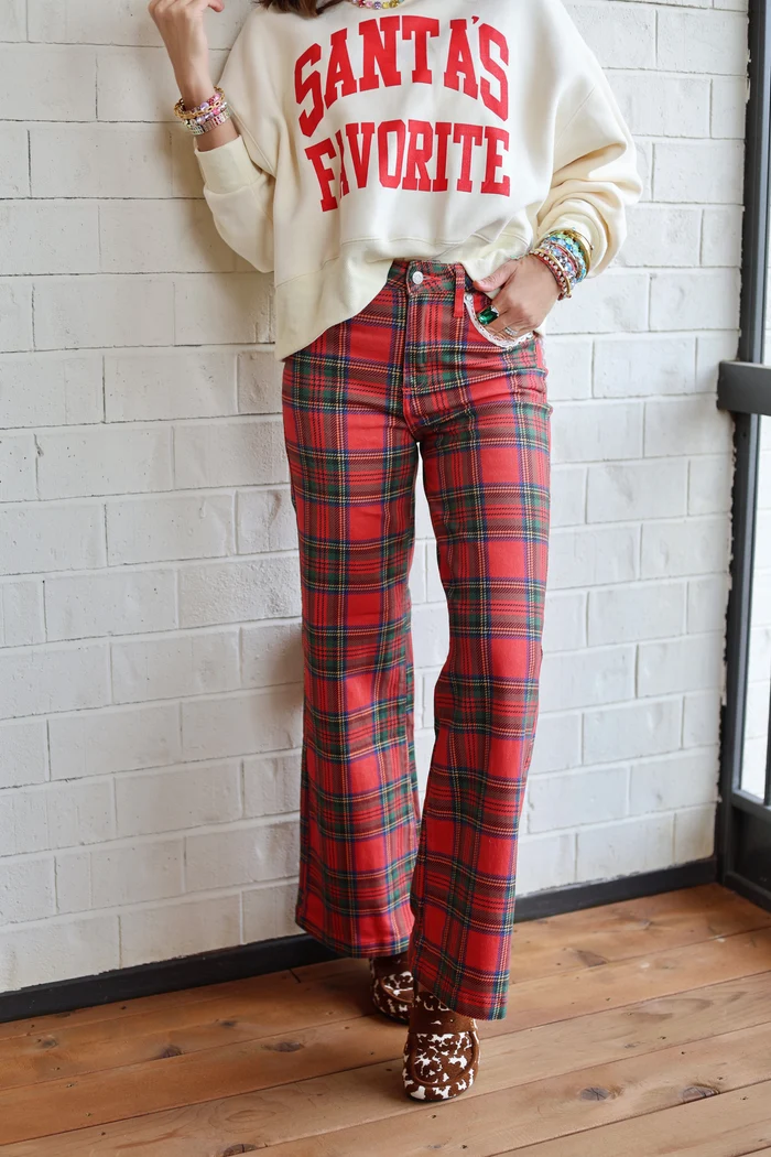 Yuletide Denim Pants