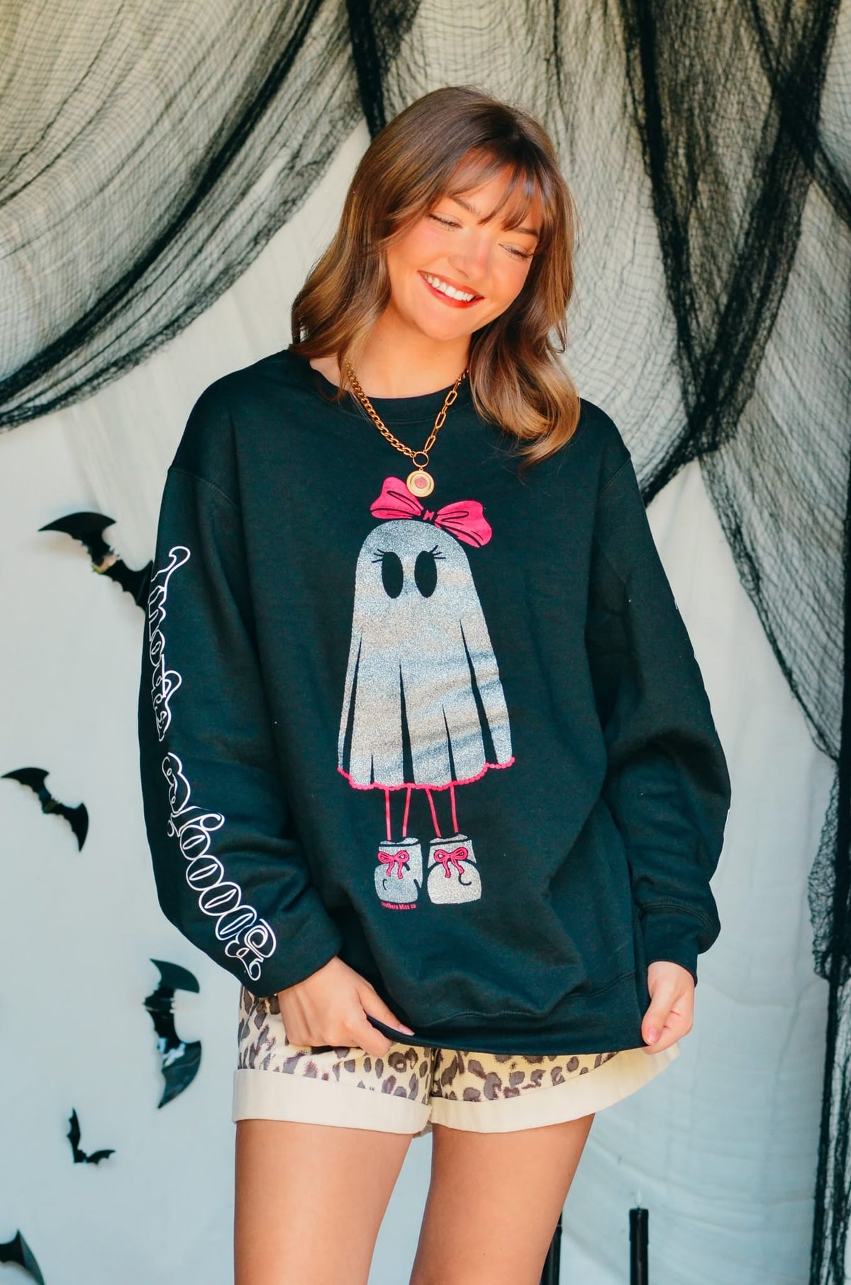 PREORDER- Boojee Ghouls Black Sweatshirt