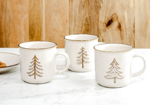 Evergreen Tree Mugs