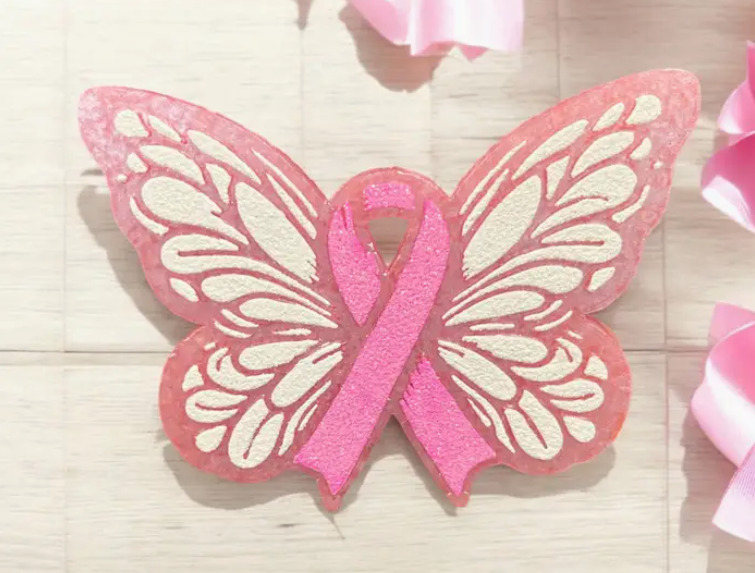 Pink Butterfly Freshie