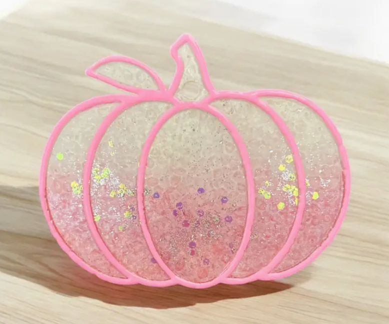 Pink Sparkle Pumpkin Freshie