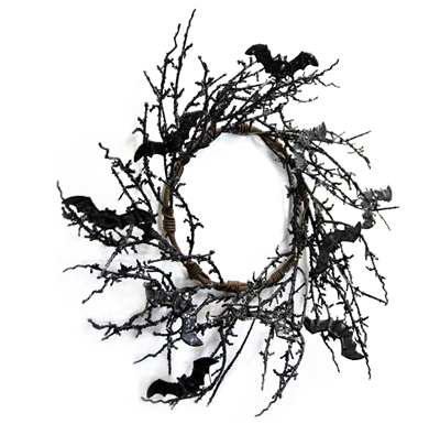 Twiggy Bat Candle Ring