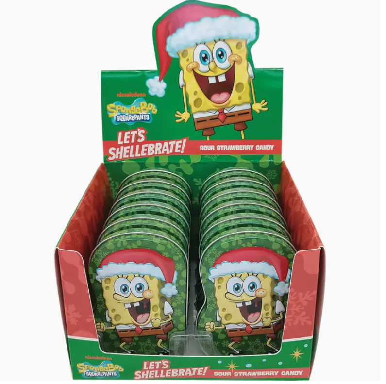 Spongebob Let's Shellebrate Tin