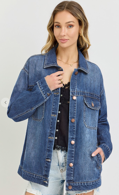 Risen Oversized Denim Jacket