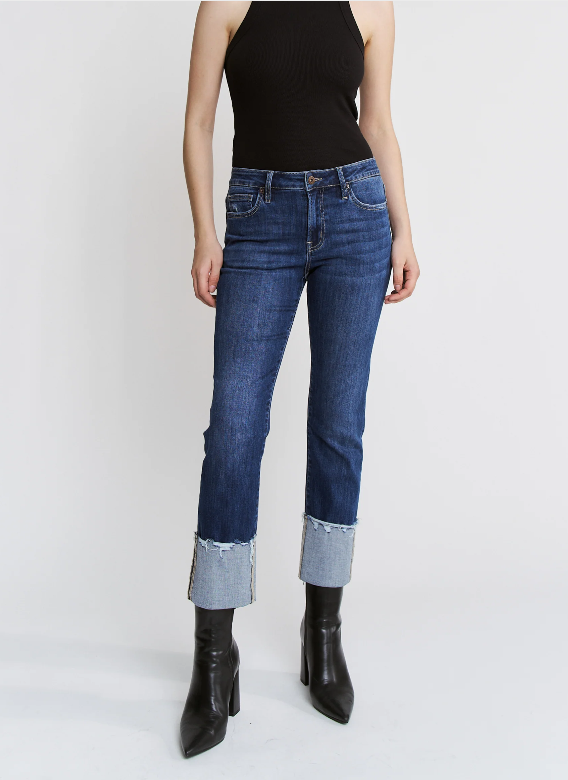Cami Straight Leg W/Cuffed Hem