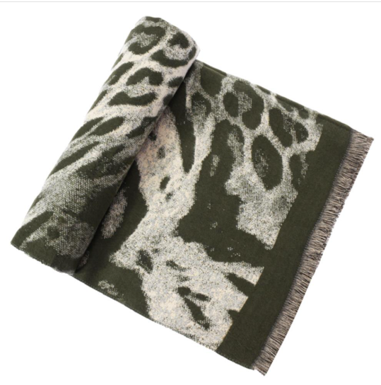 Wrapped In Wild Scarf