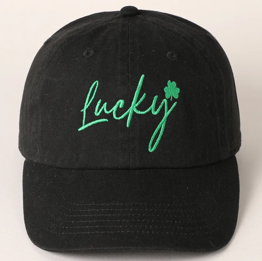 My Lucky Embroidered Hat