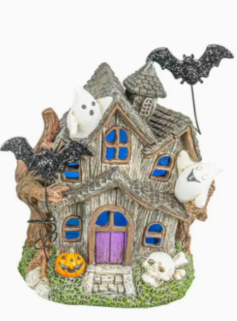 Ghastly Haunted House With LED - Multiple Designs