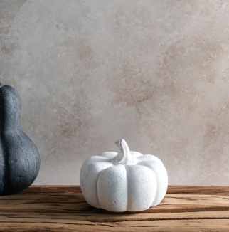 Terracotta Pumpkin - White