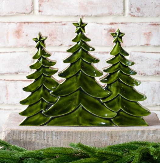 10"H Wood Startop Trees