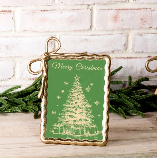 5 X 7 Gold Ribbon Photo Frame