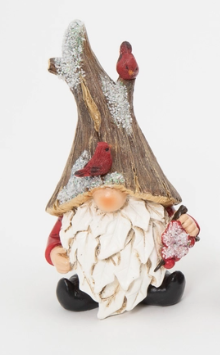 6.7"H Resin Holiday Gnome - Multiple Designs
