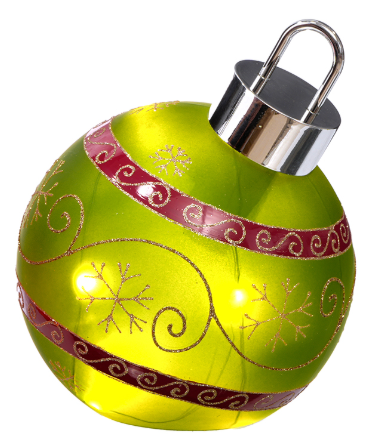 Holiday LED Orbs in Green