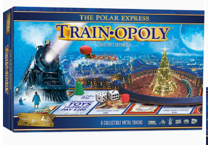 The Polar Express Opoly Board Game