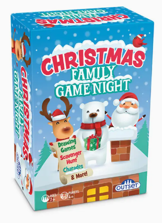 Christmas Family Game Night Six Festive Games in One Box