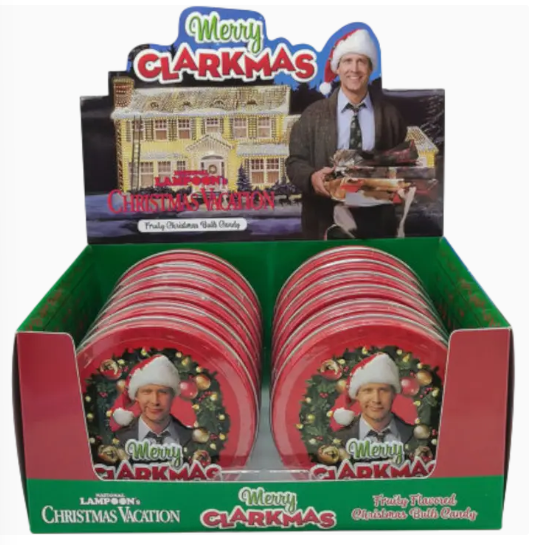 National Lampoon's Christmas Vacation Merry Clarkmas Candy Tin