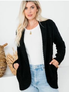 Coffee Run Cozy Cardigan