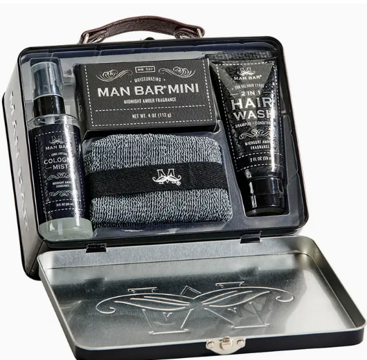 Man Bar Travel Tin Kit-Multiple Scents
