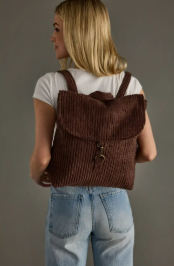 Everyday Explorer Corduroy Backpack-Multiple Colors