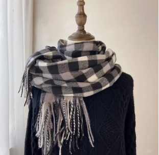 Timeless Wool Blend Winter Scarf