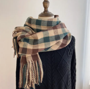 Timeless Wool Blend Winter Scarf