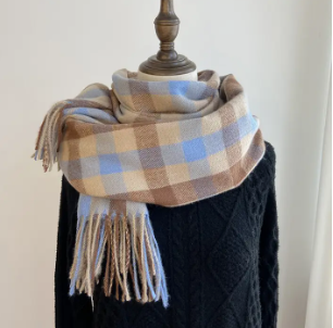 Timeless Wool Blend Winter Scarf