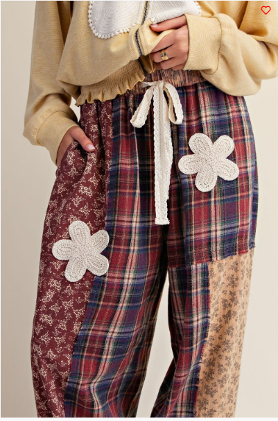 Patchwork Comfort Pants